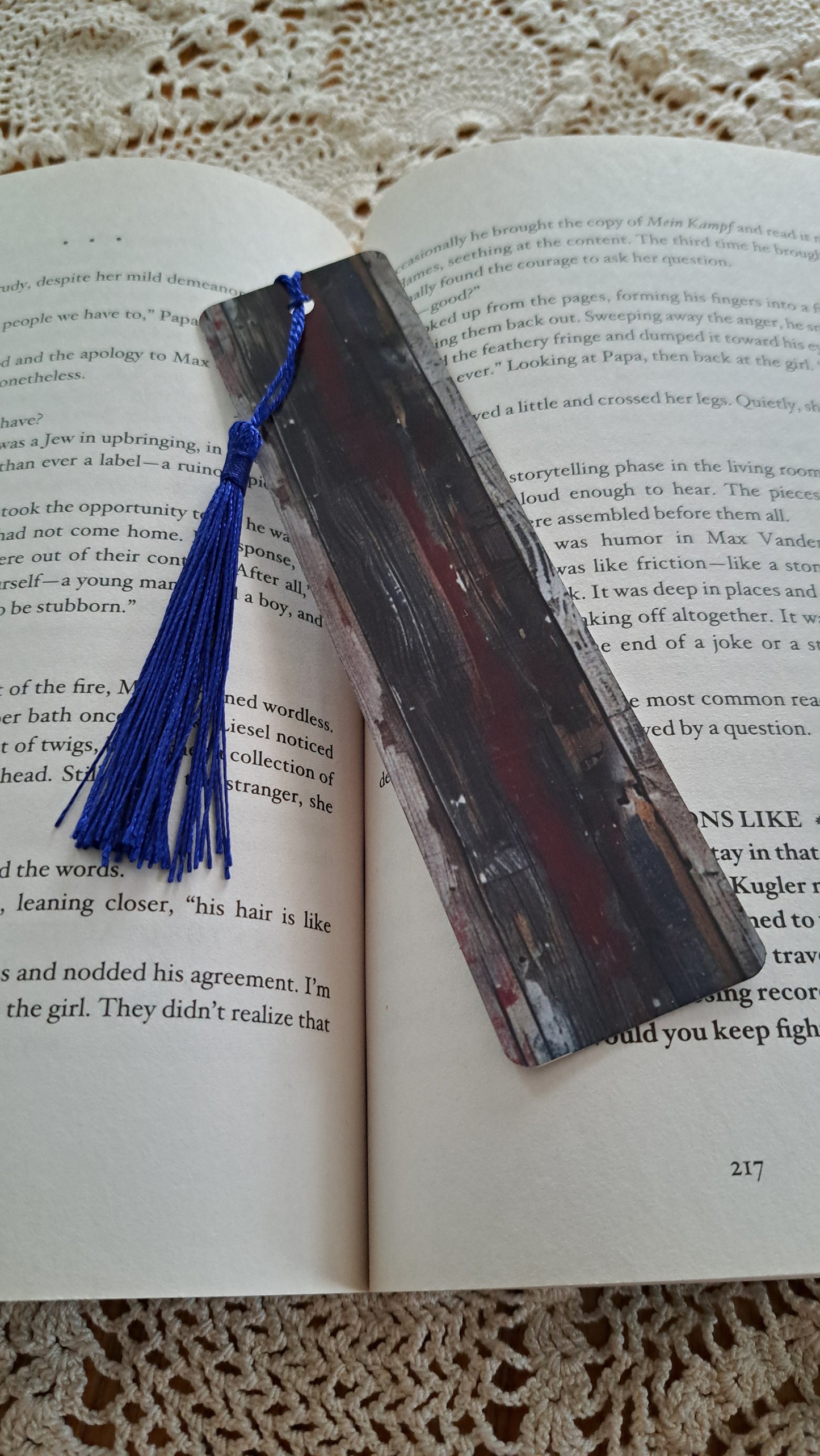 Metal American Flag Bookmark #1