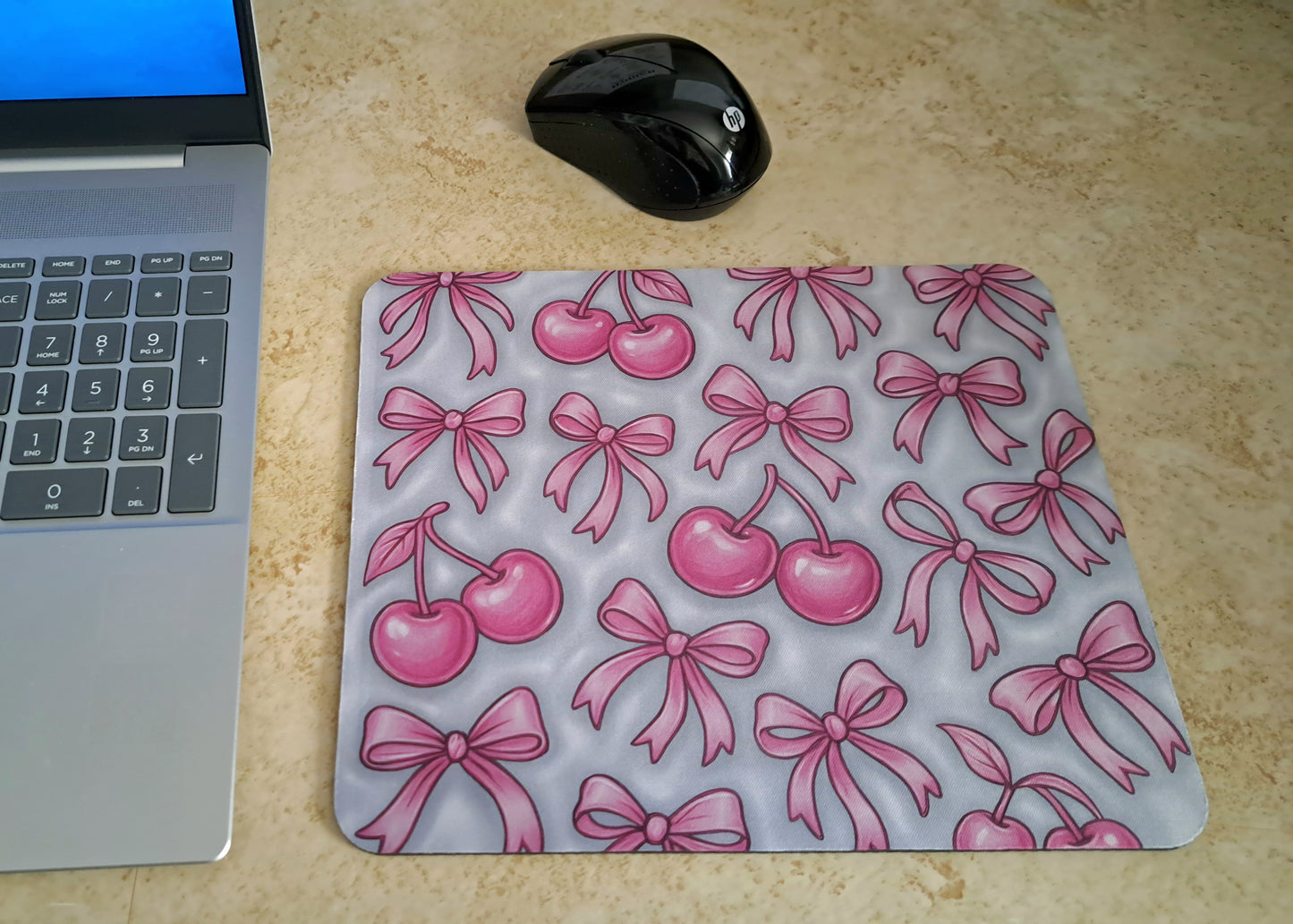 Cherries & Bows Neoprene Pad