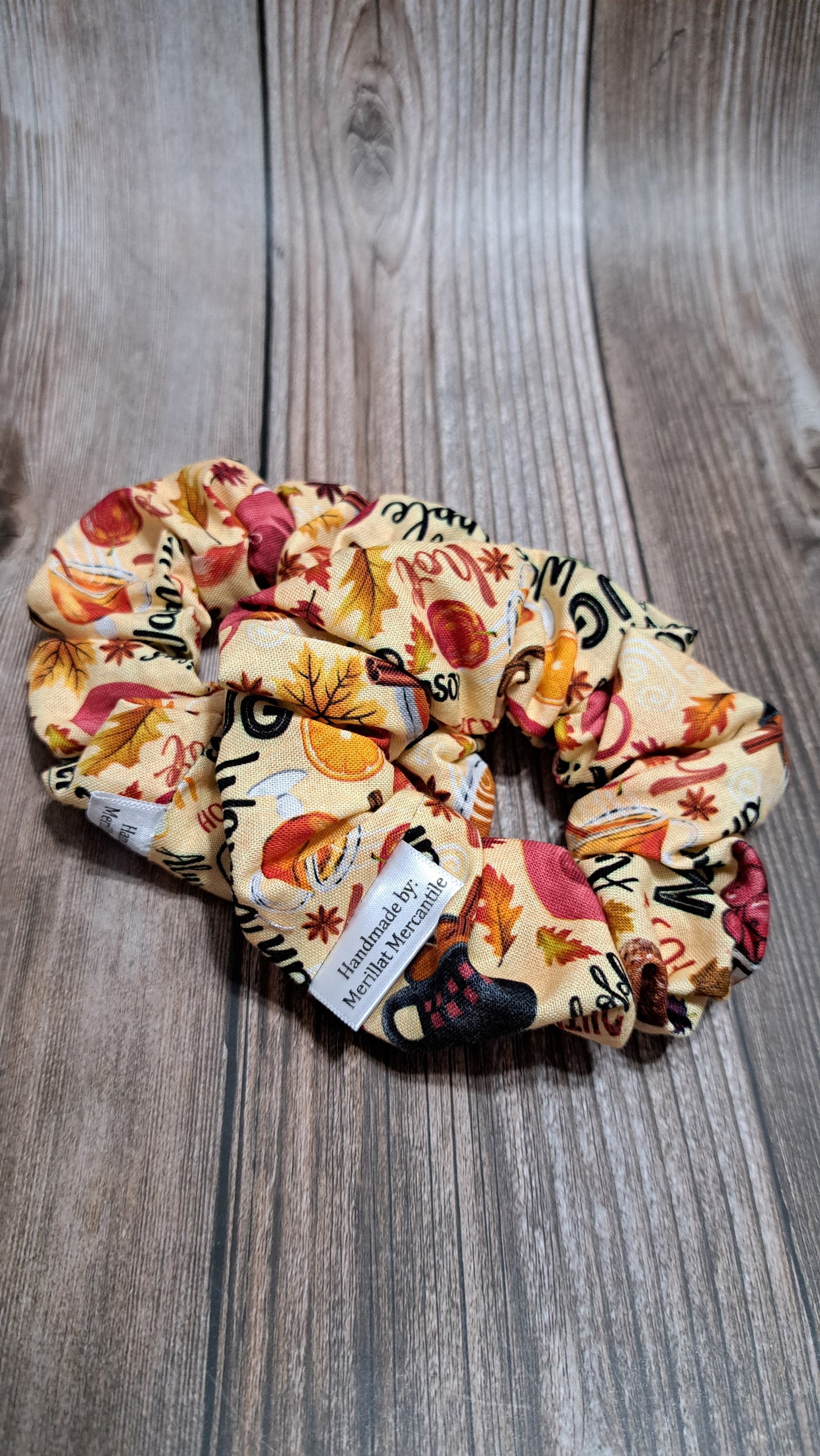 Autumn Goodies Scrunchies Set of 2