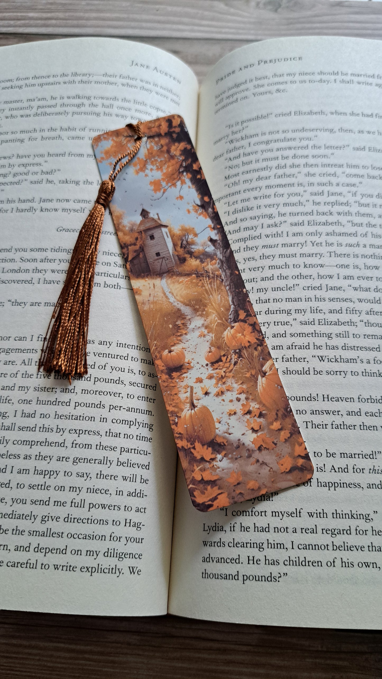 Autumn Scene 13 Page Marker (bronze)