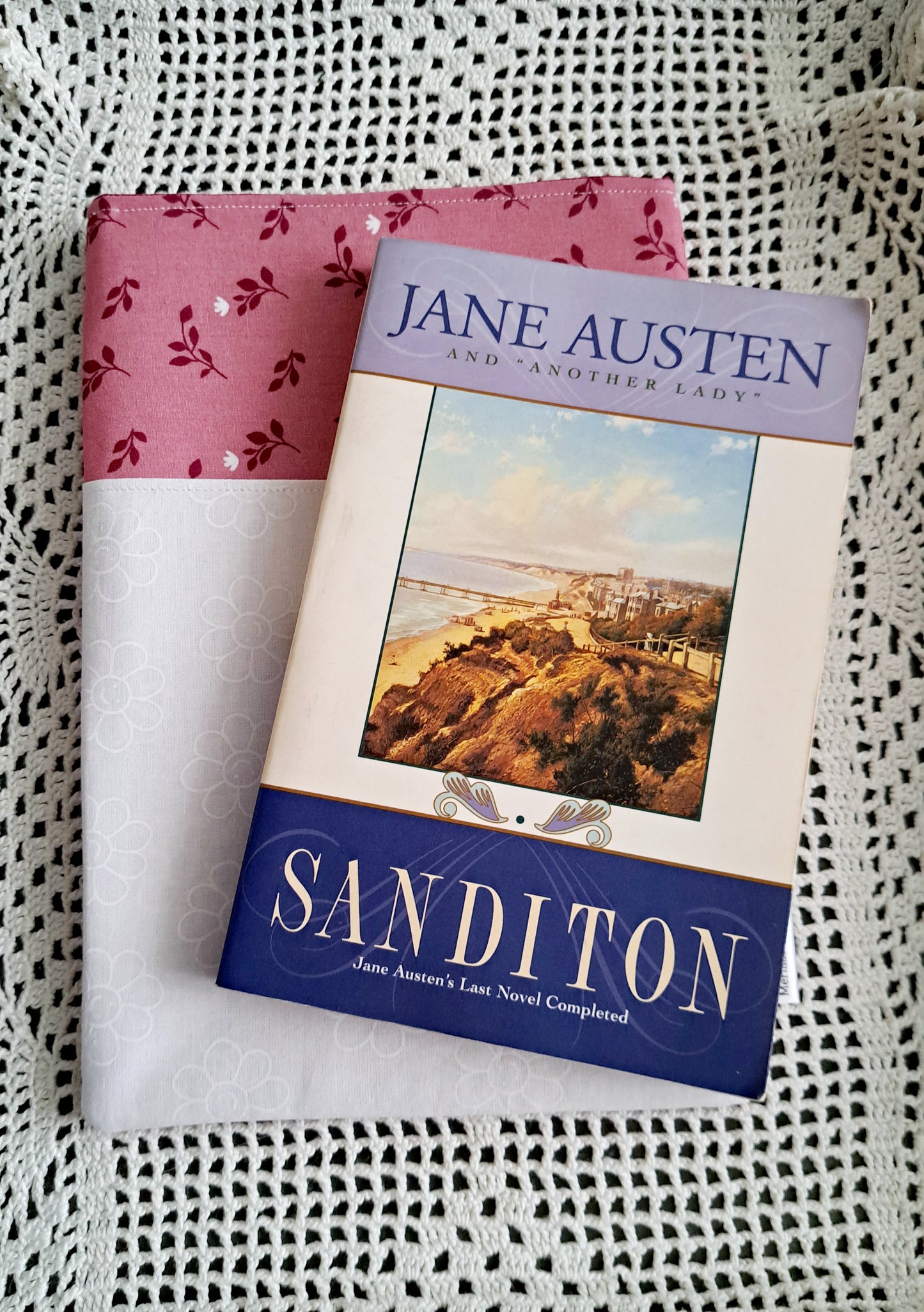 Kindle-Book-Tablet Sleeve Rose, Daisy & Dots