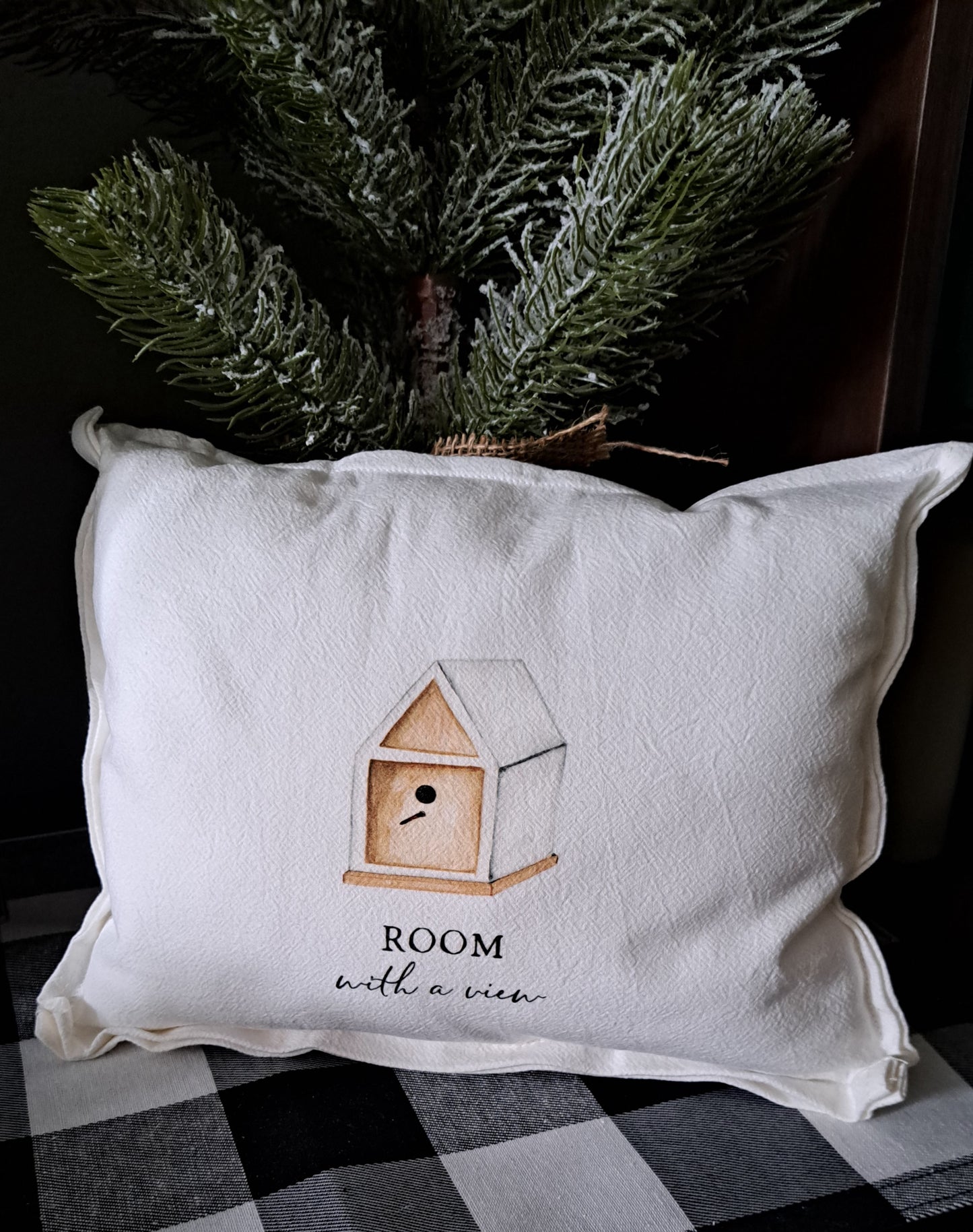 Thow Pillow-Room With A View