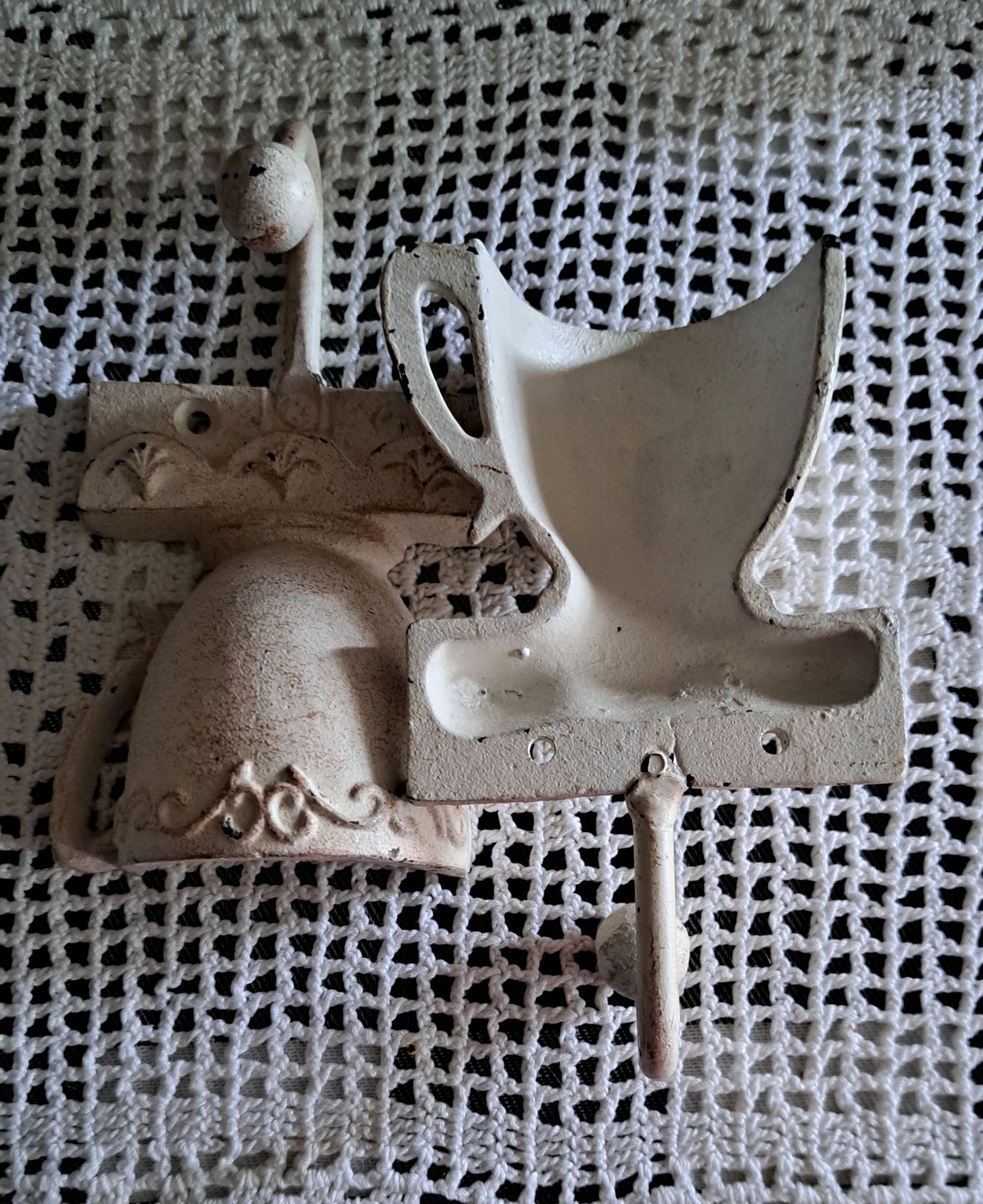 Cast Iron Tea Cup Wall Hooks