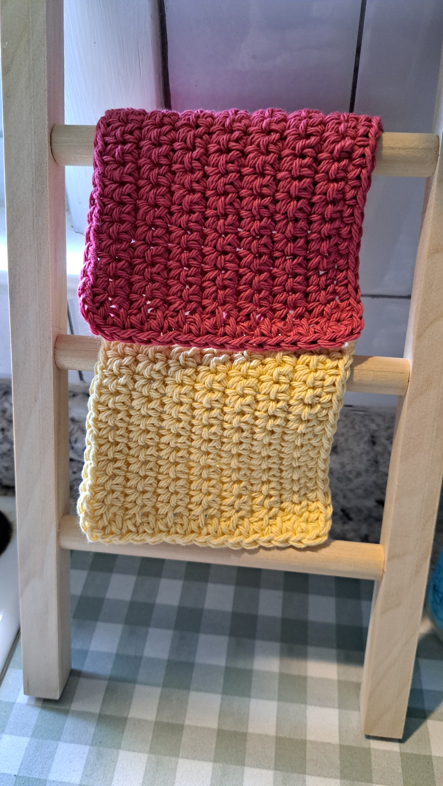 Crochet Dish Cloths (Country Garden)