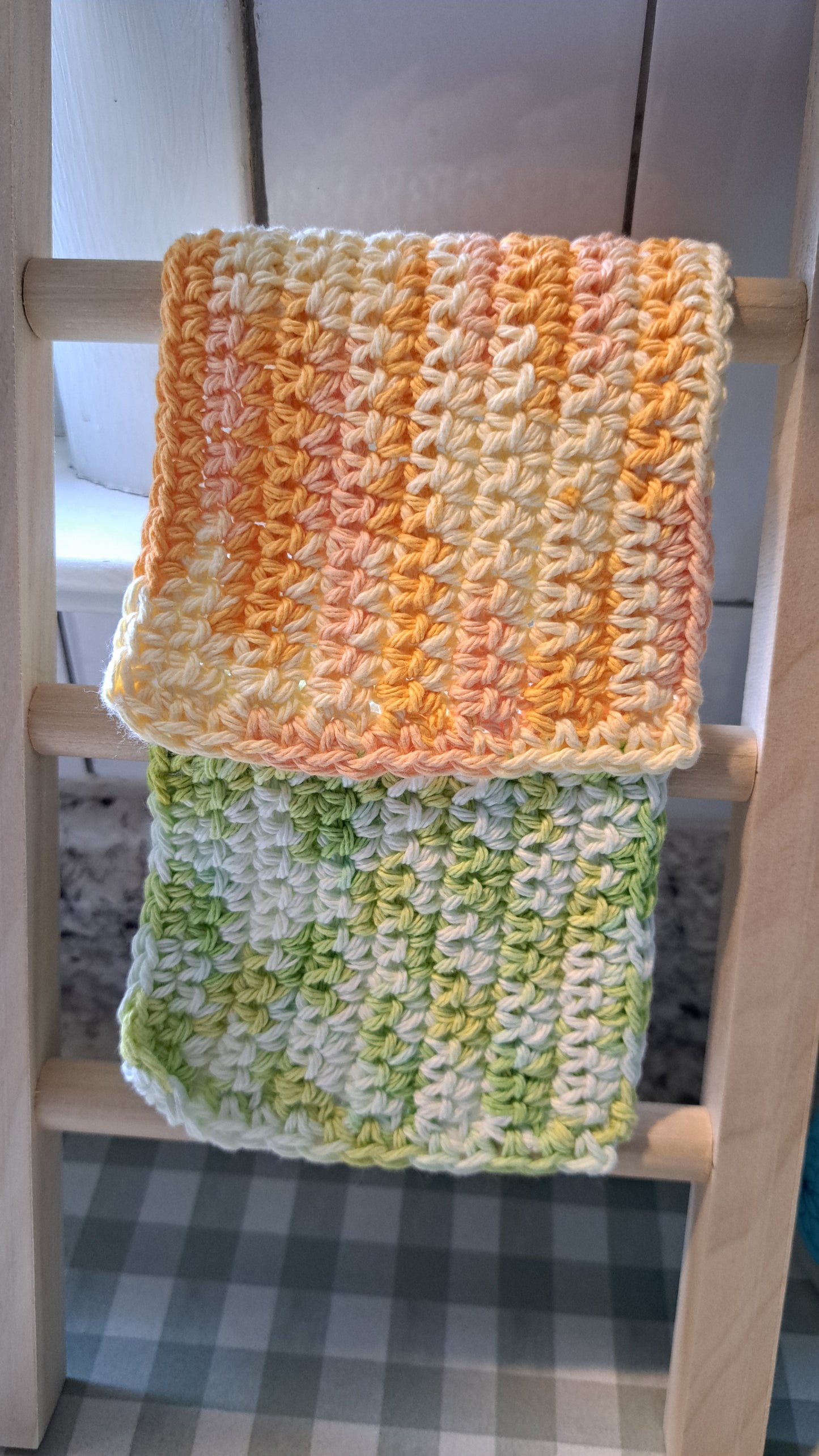Crochet Dish Cloths (Citrus Grove)
