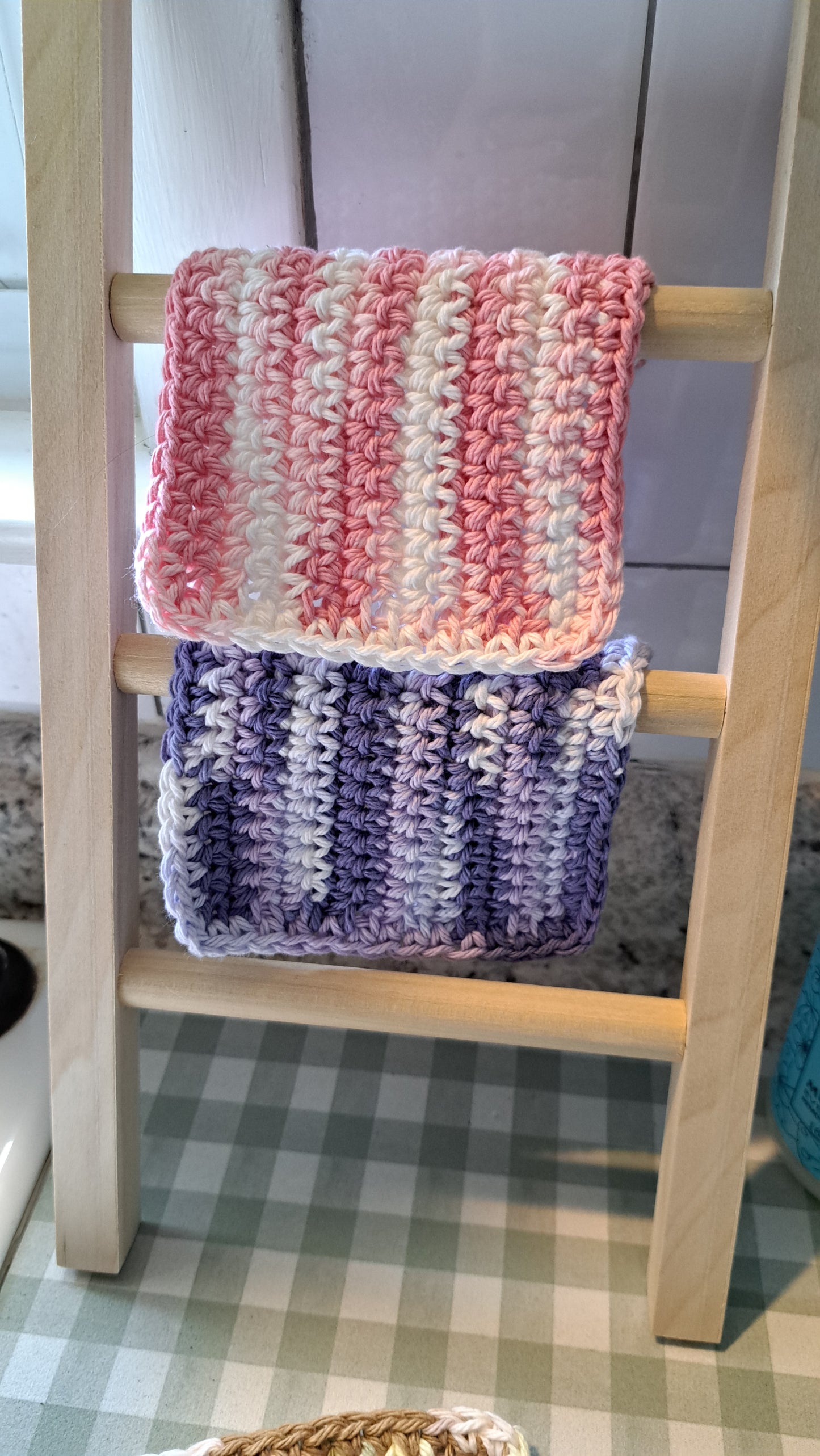 Crochet Dish Cloths (Wildflowers)