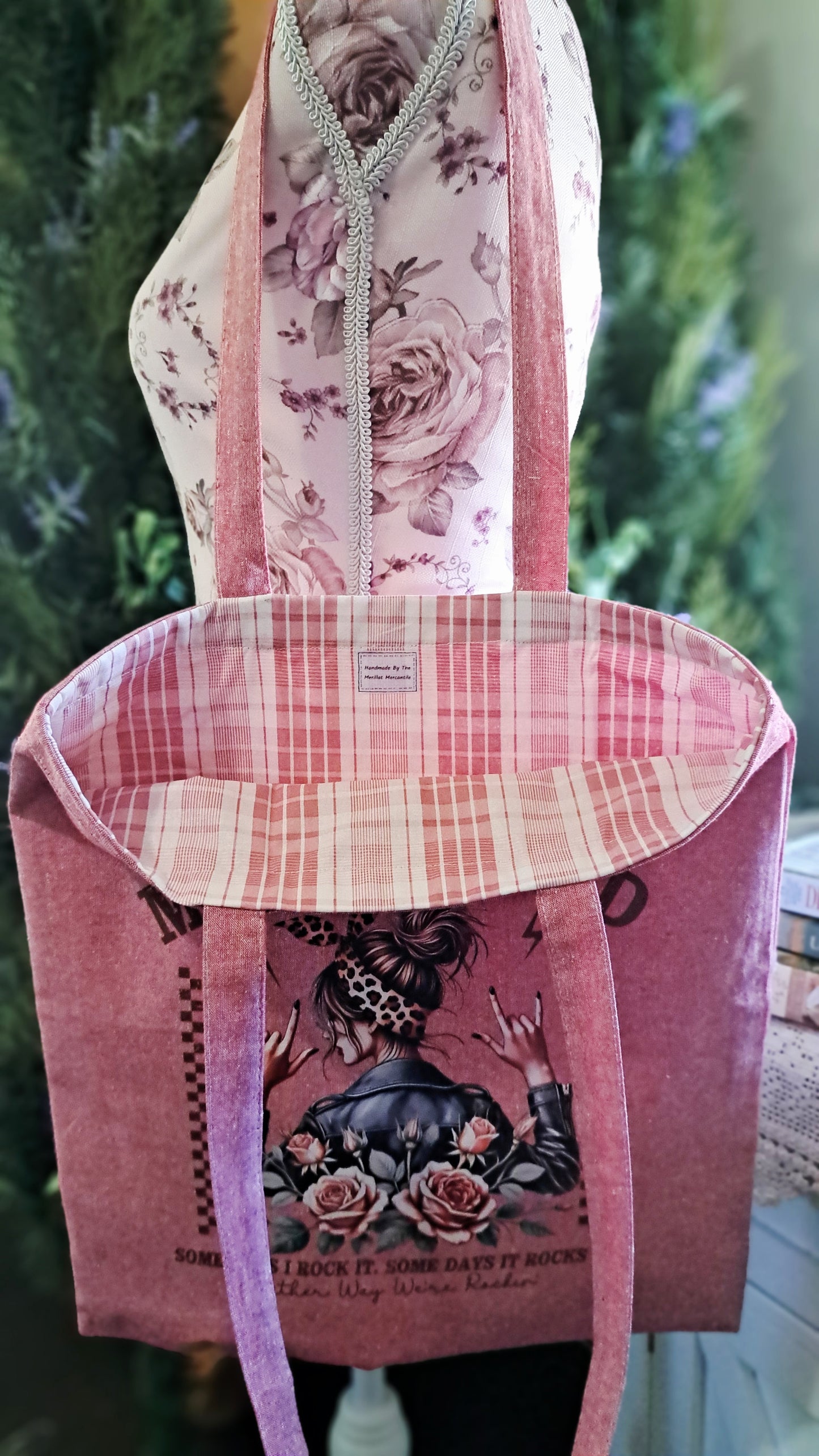 Rose Motherhood Tote Bag