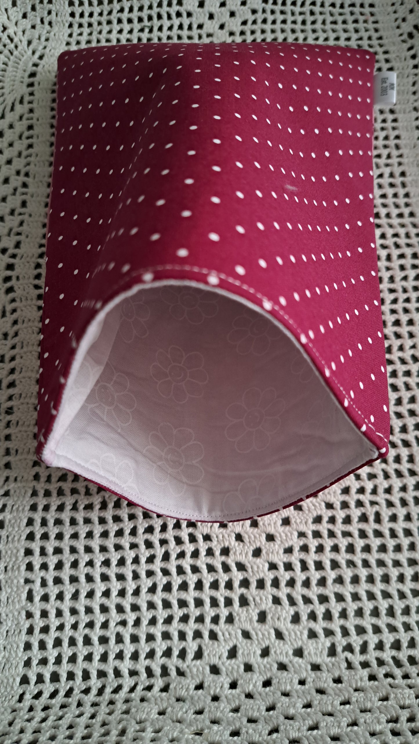 Kindle-Book-Tablet Sleeve Dot, Roses & Daisies