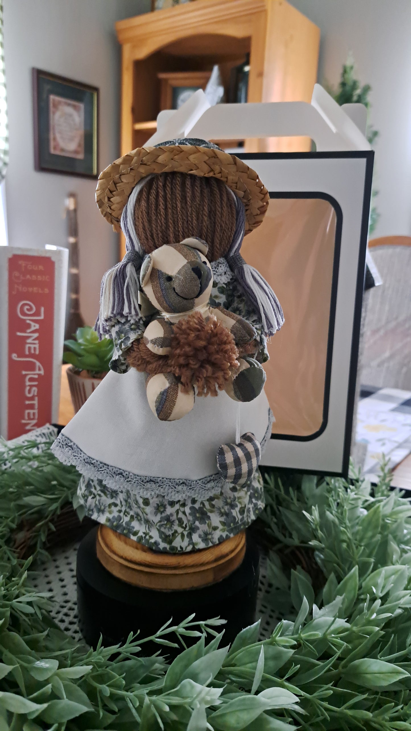 Handmade Yarn Doll Cecile