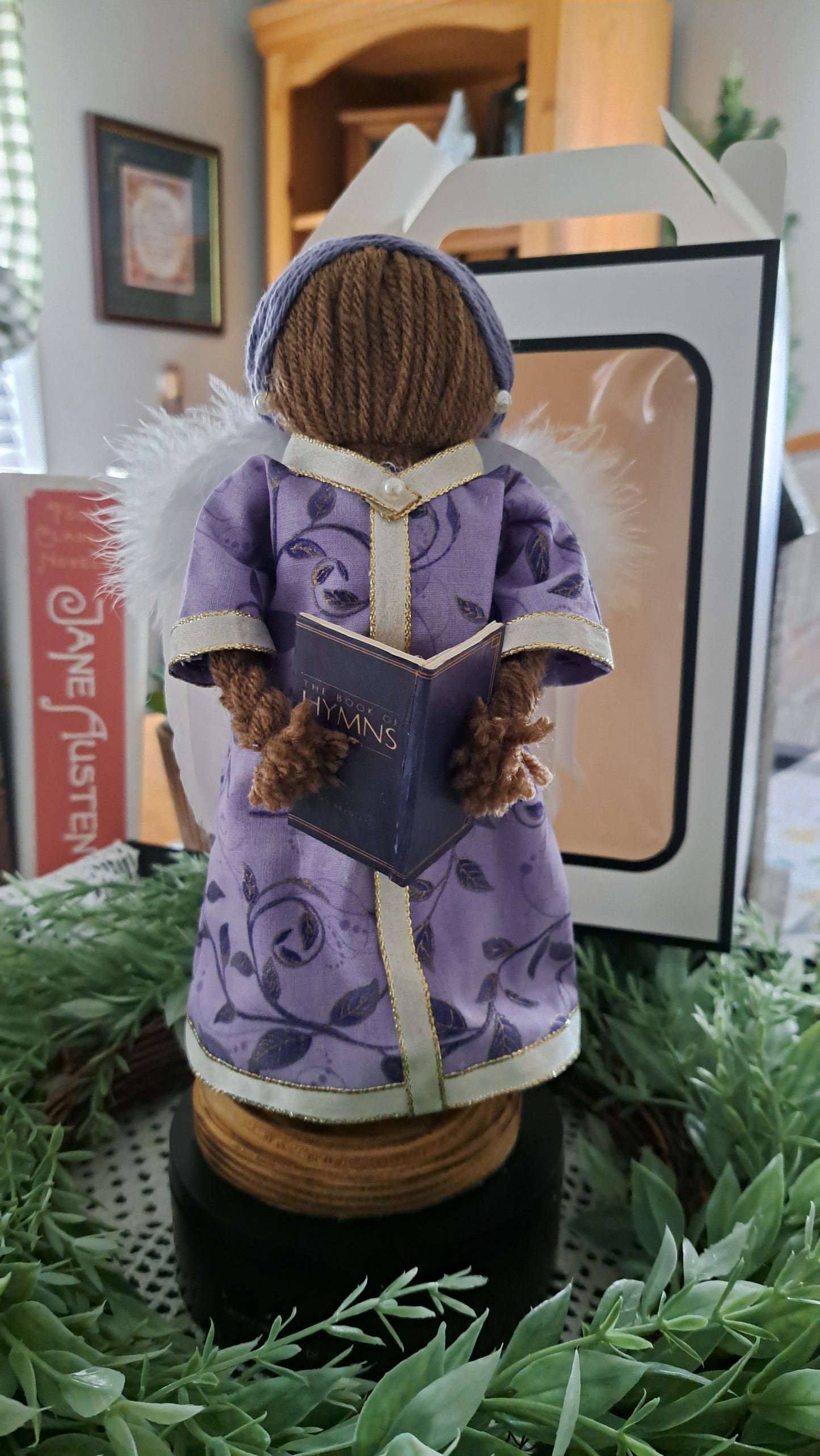 Handmade Yarn Doll Angel Constantine