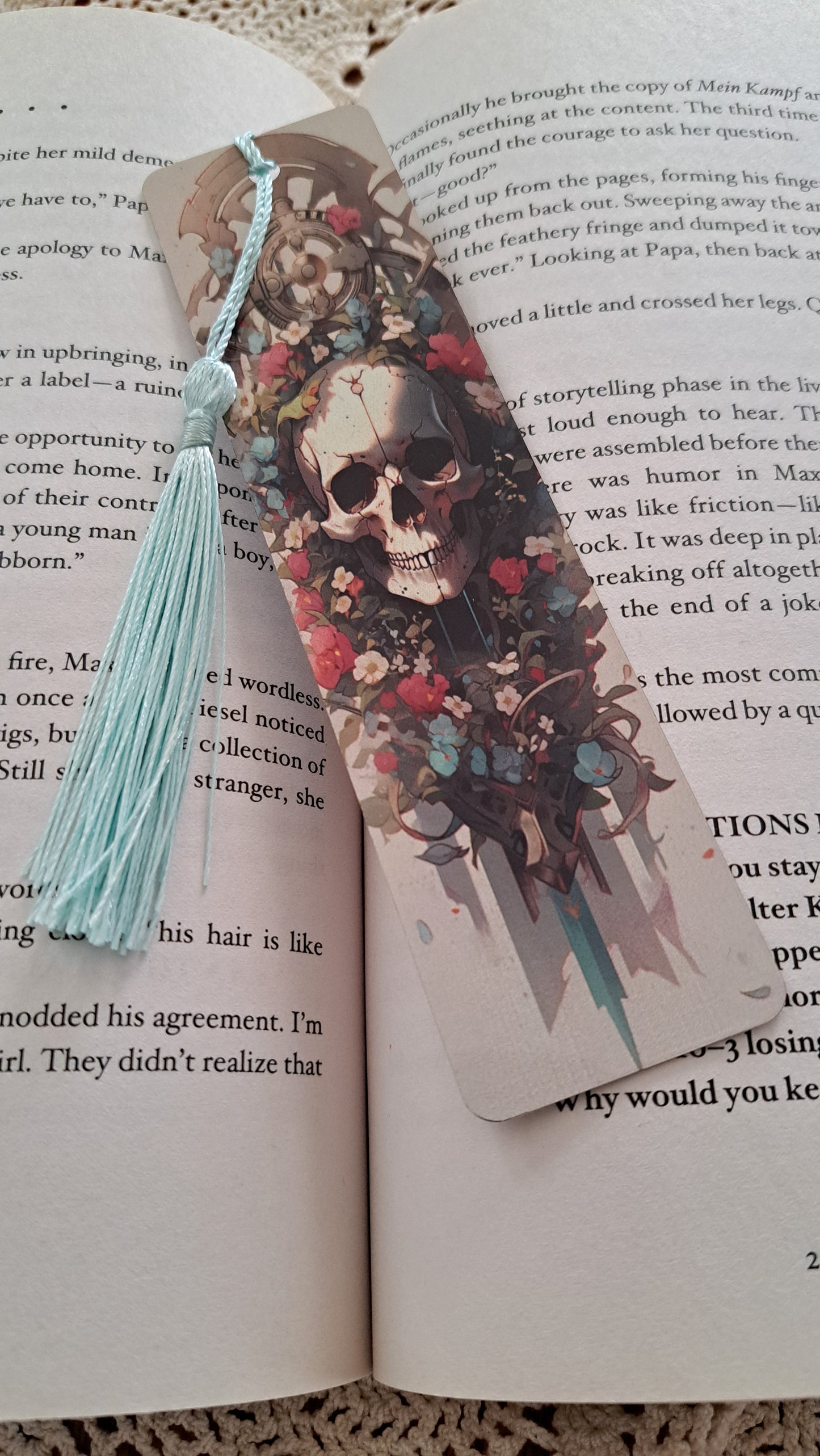 Metal Dark Romance Bookmark #1