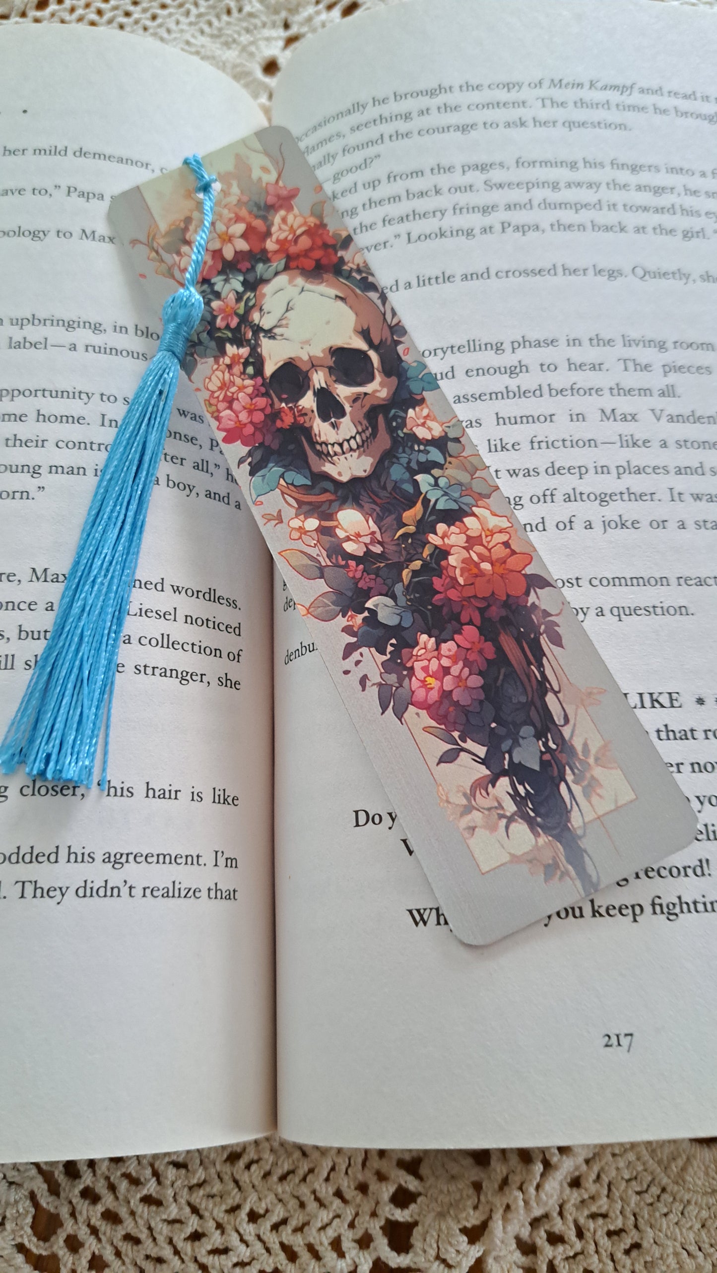 Metal Dark Romance Bookmark #5