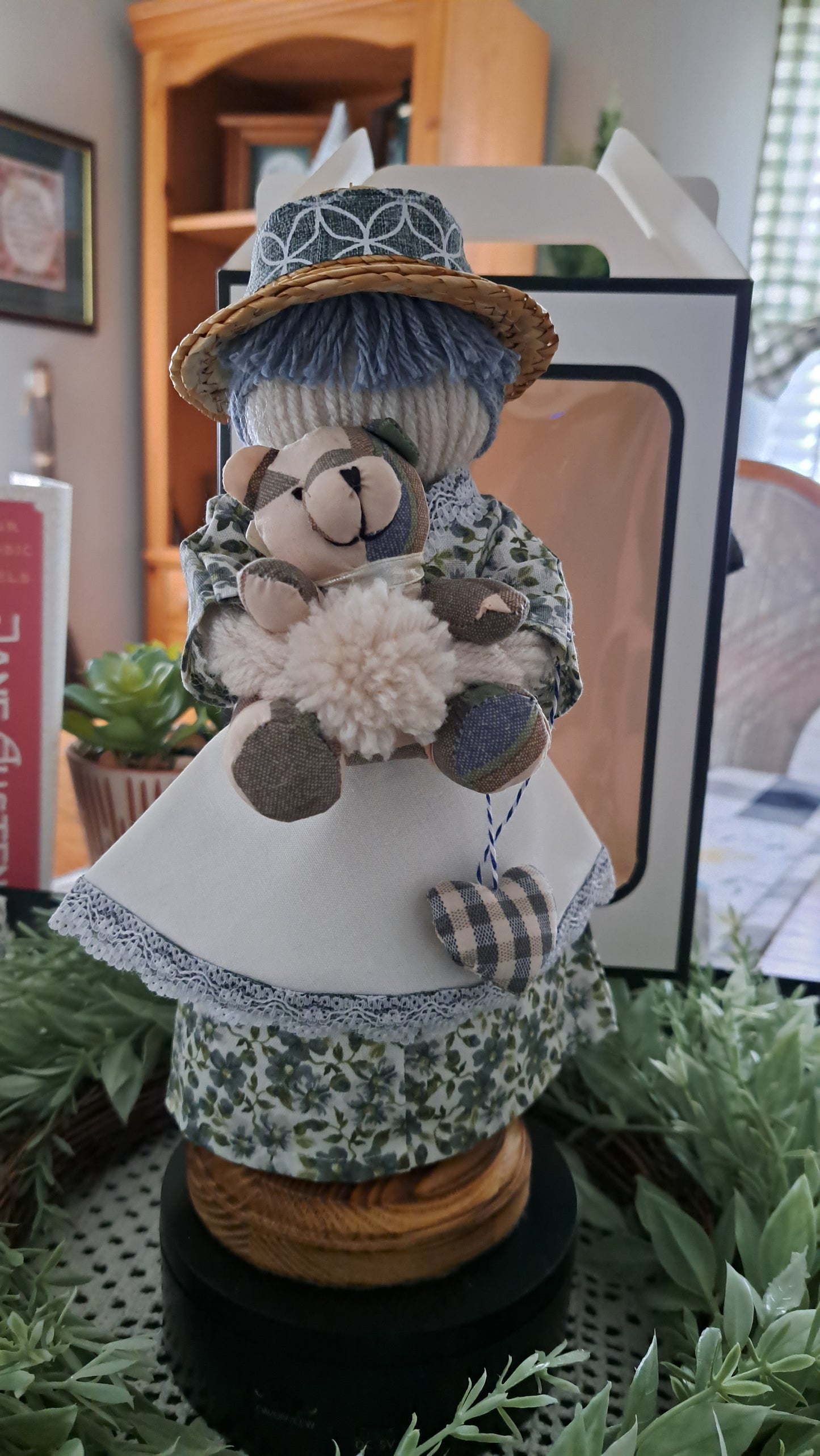 Handmade Yarn Doll Elizabeth