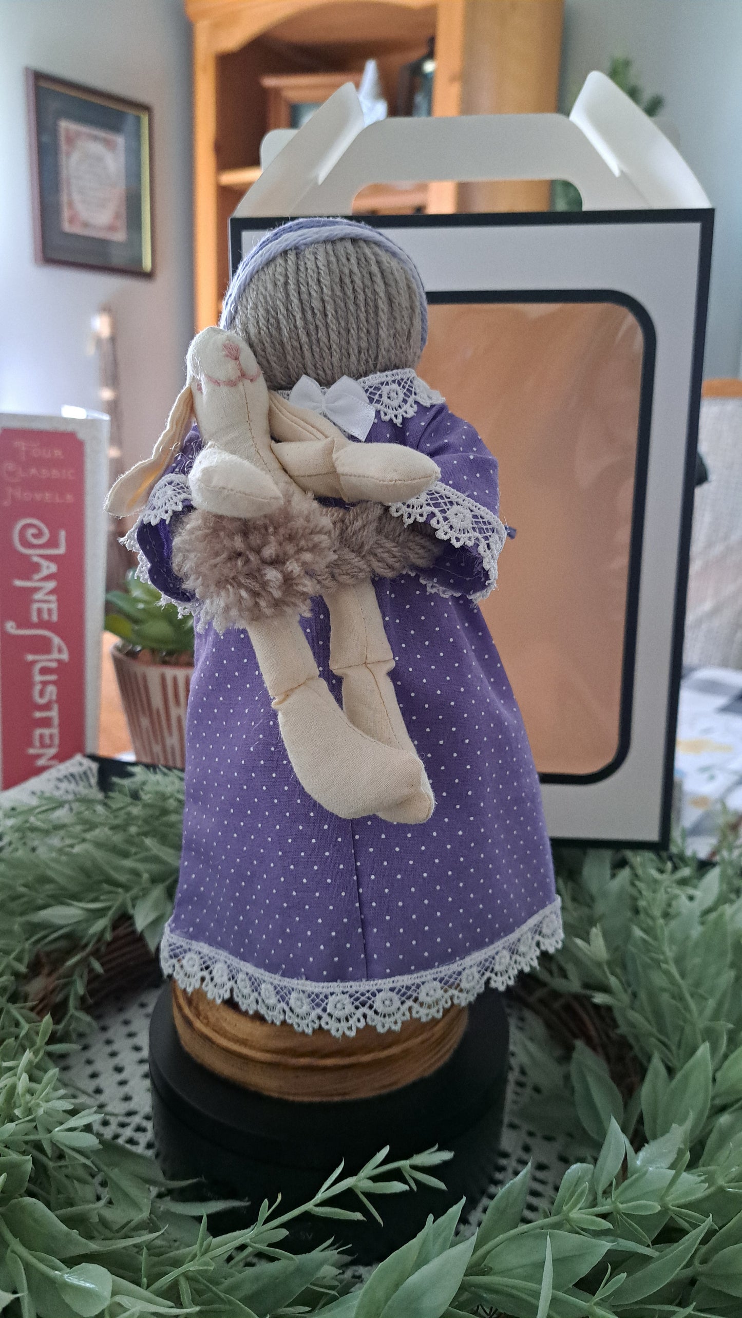 Handmade Yarn Doll Georgiana