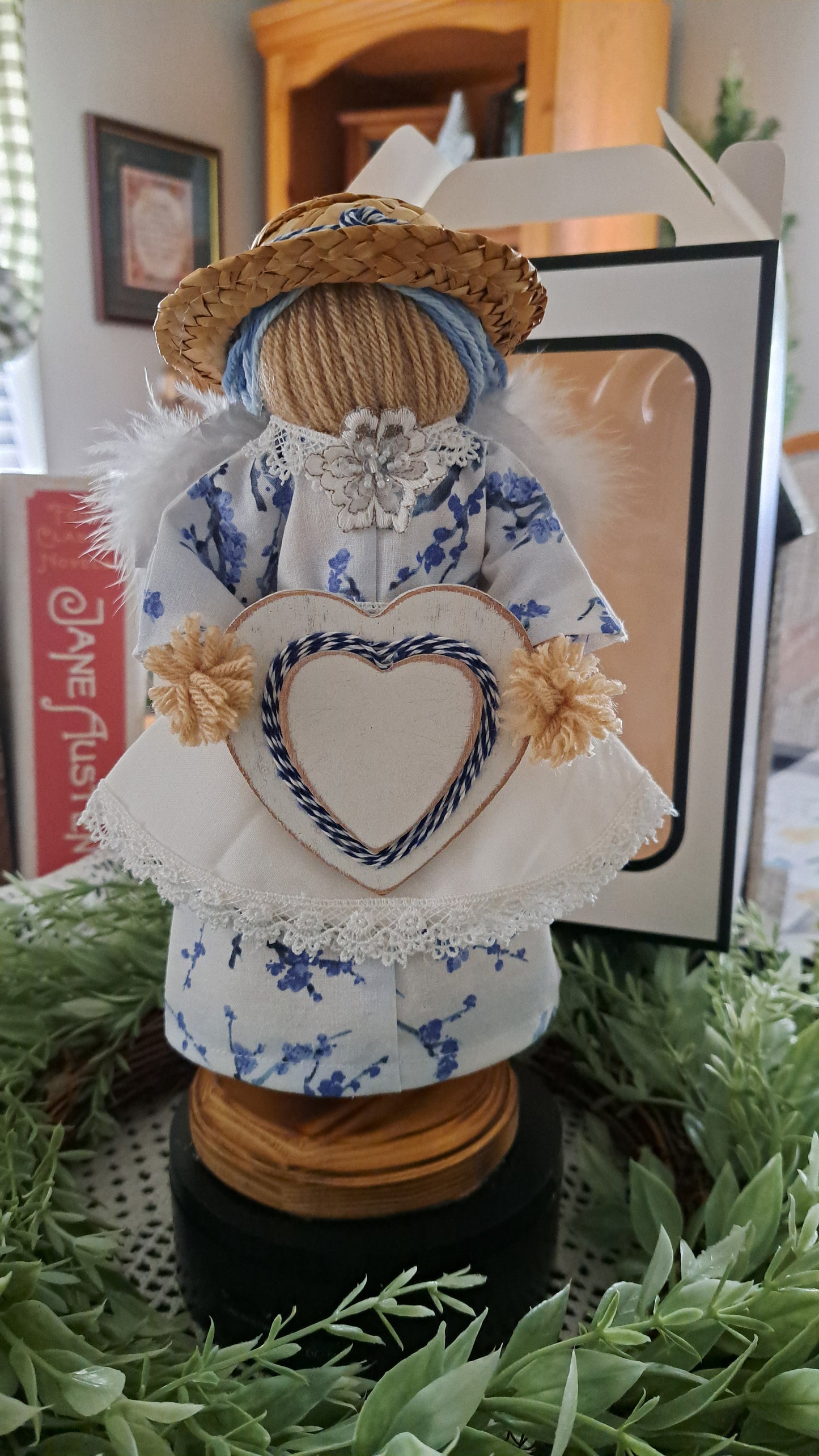 Homemade Yarn Doll Angel Jessica