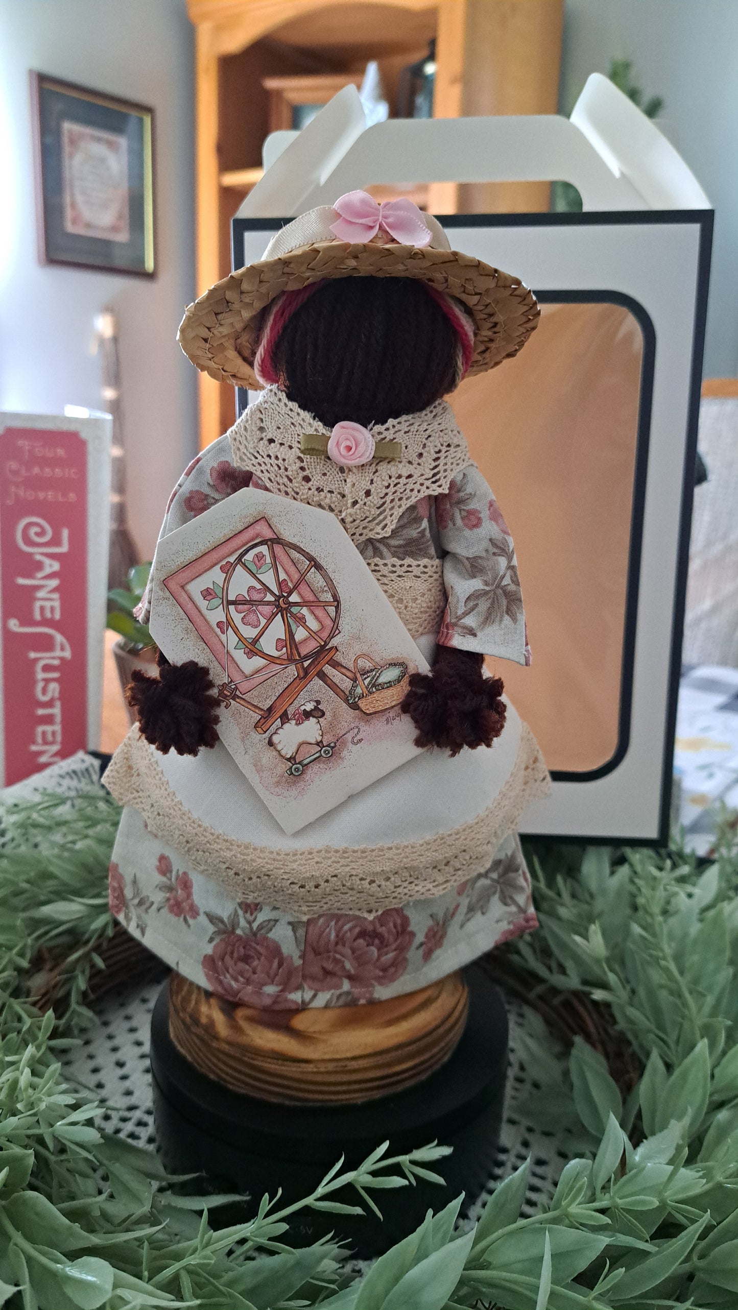 Handmade Yarn Doll Mary