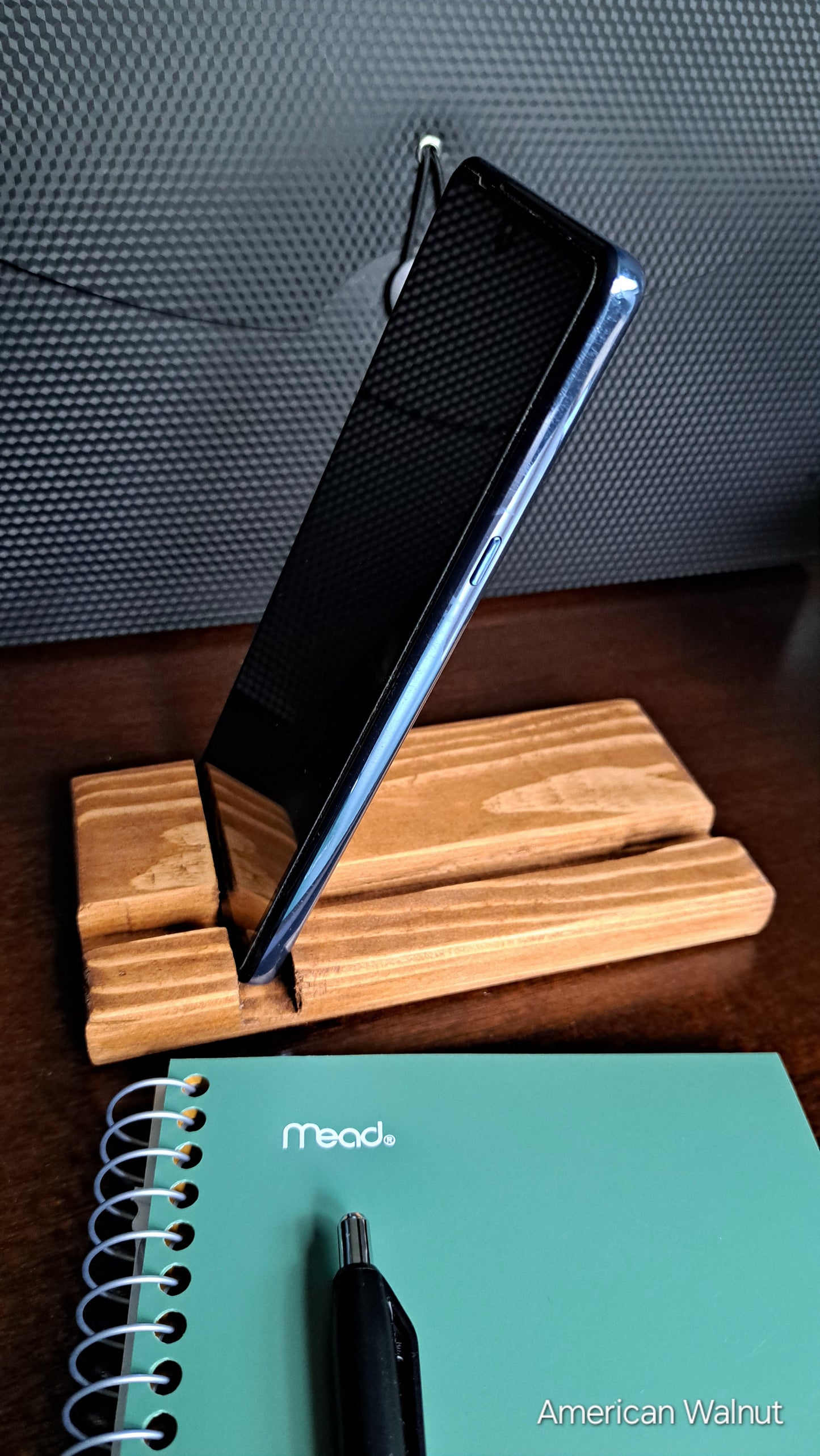 Wood Phone & Tablet Holder American Walnut