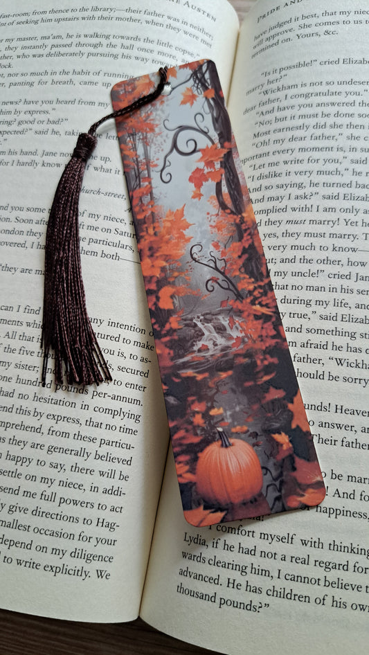 Autumn Scene 14 Page Marker (dark brown)