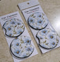 Car Coaster Blue Daisy