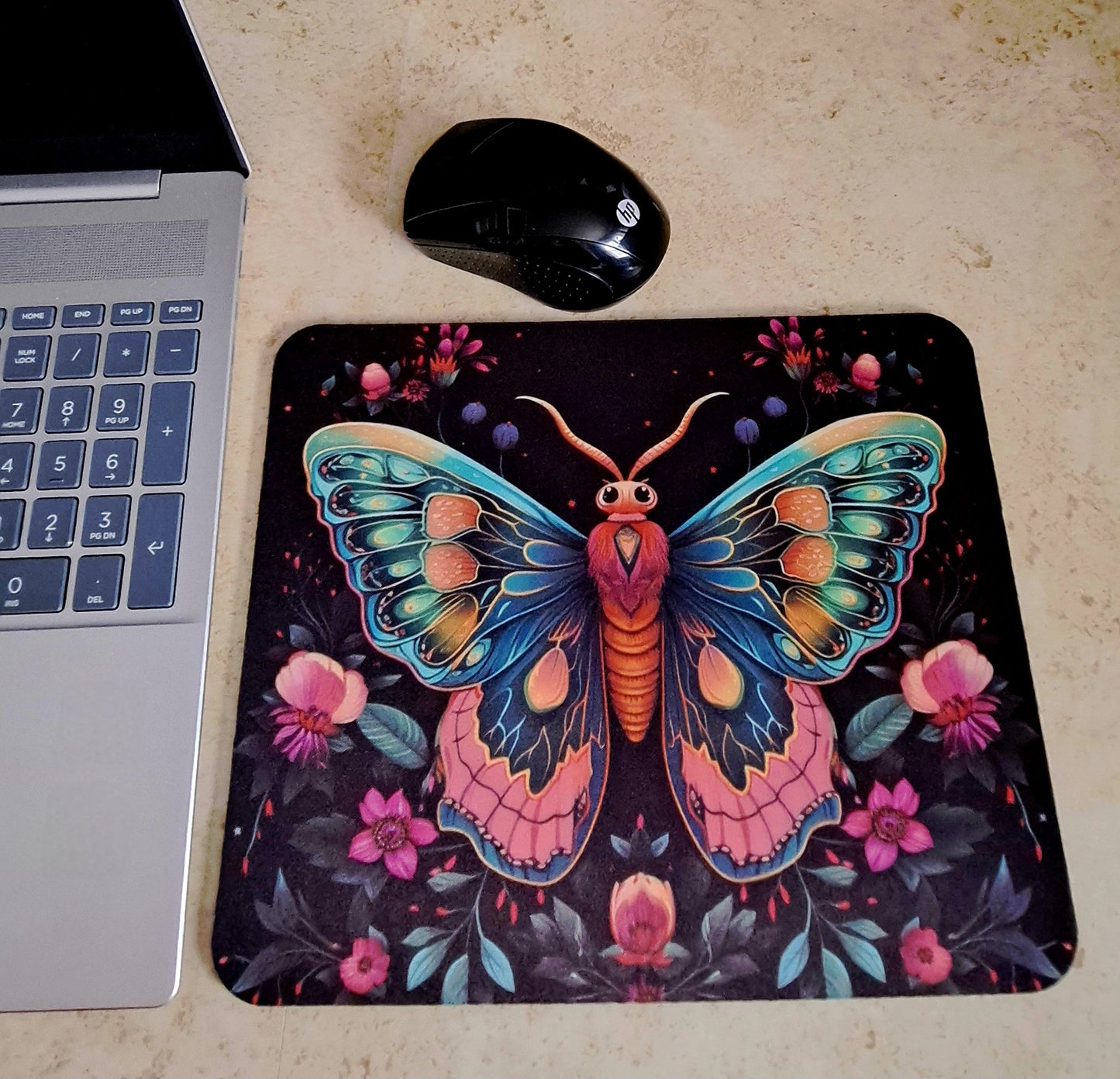 Evening Sunet Moth Neoprene Pad