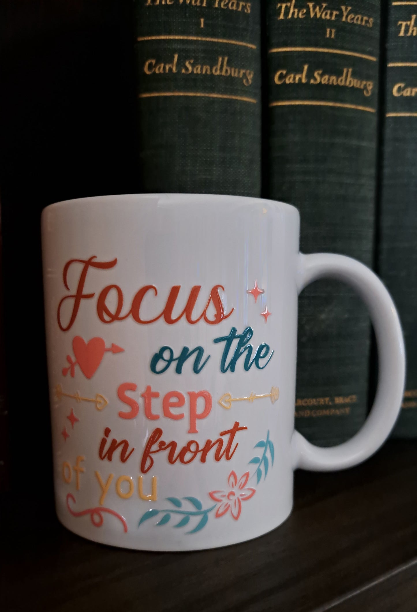 Focus On The Step In Front Of You Mug