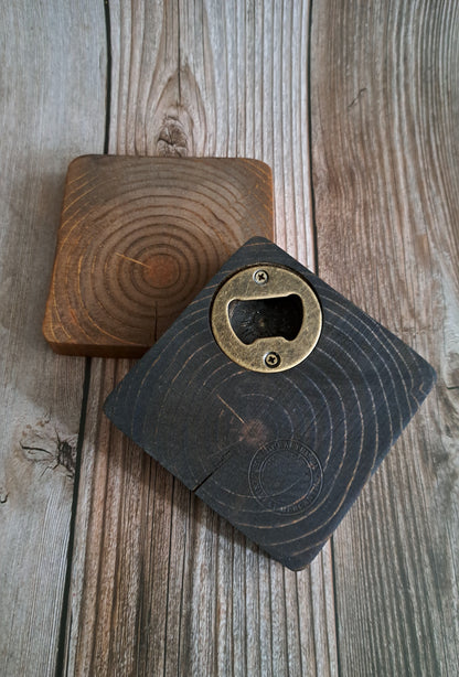 Wood Coasters - Dark Walnut Stain