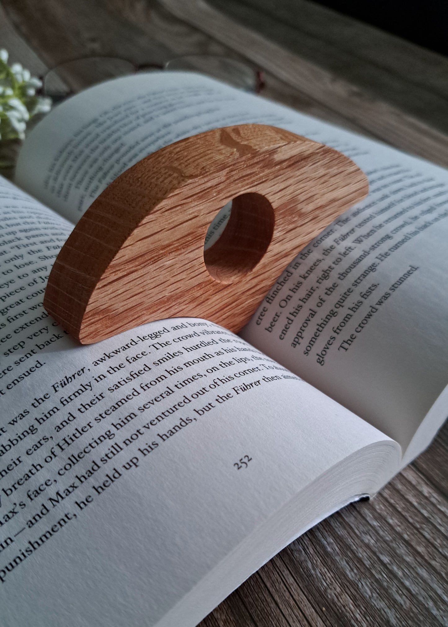 Wooden Page Holder