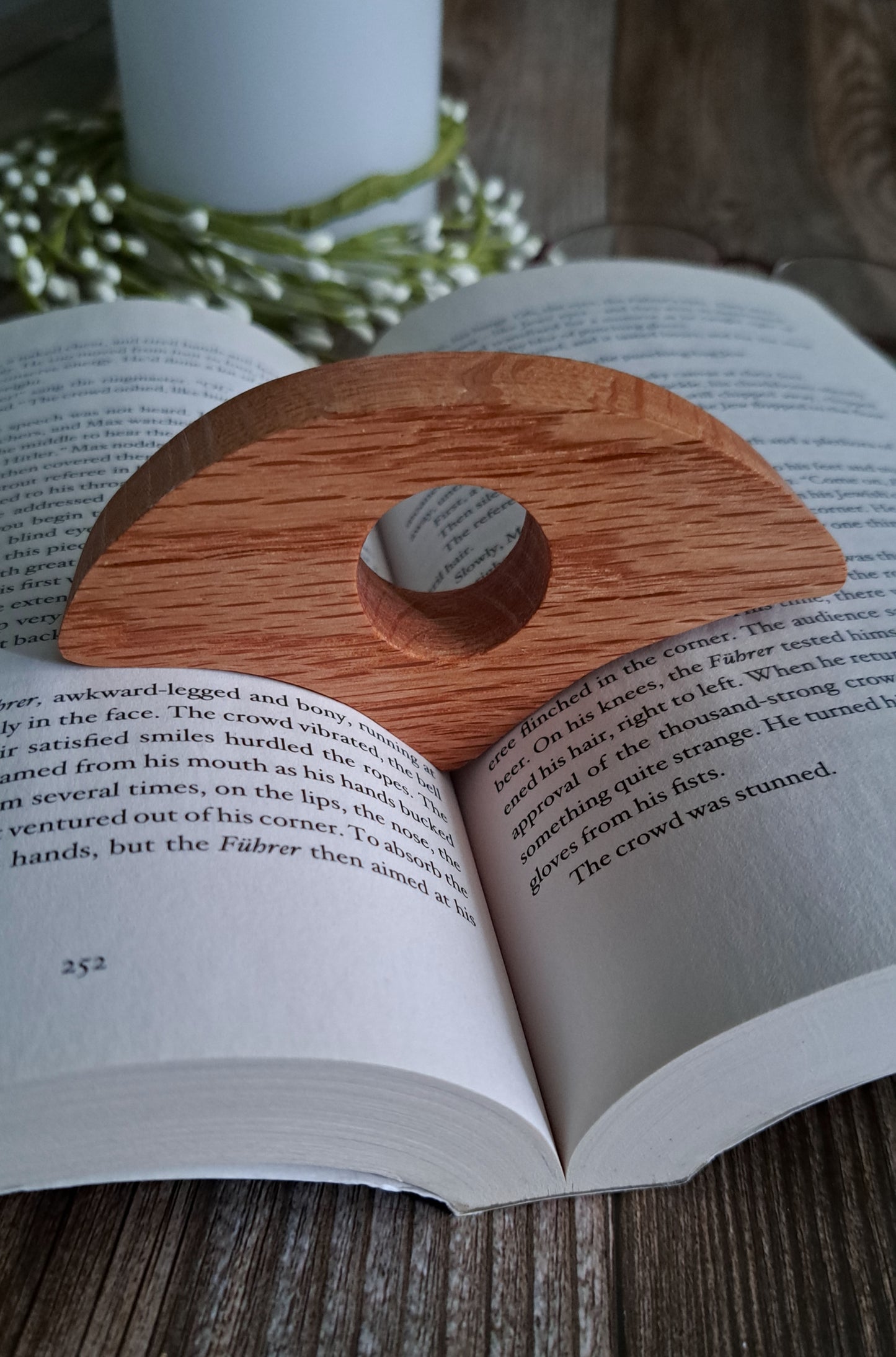 Wooden Page Holder