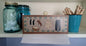 Wooden Clothes Line Dryer Sheet Box with Lid