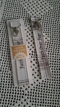 Cotton Gray and White Stripe Plaid Key Wristlet with Cross Charm and Faith Over Fear Quote