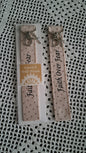 Cotton Coffee Cream Cross Key Wristlet with Cross Charm & Faith Over Fear Quote