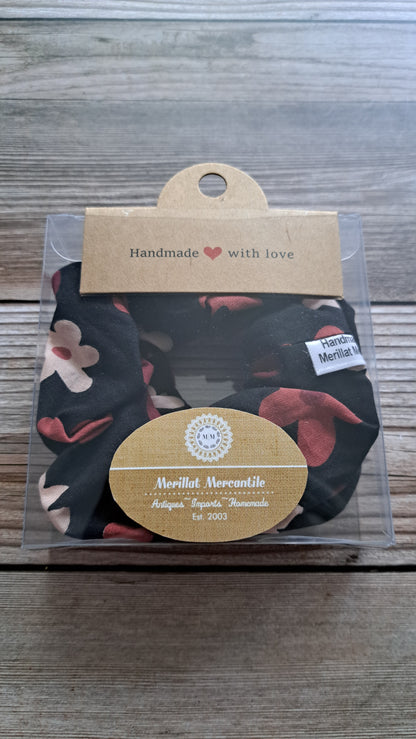 Autumnal Floral Scrunchie Set of 2