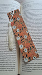 Orange and White Pumpkin Page Marker (cream)