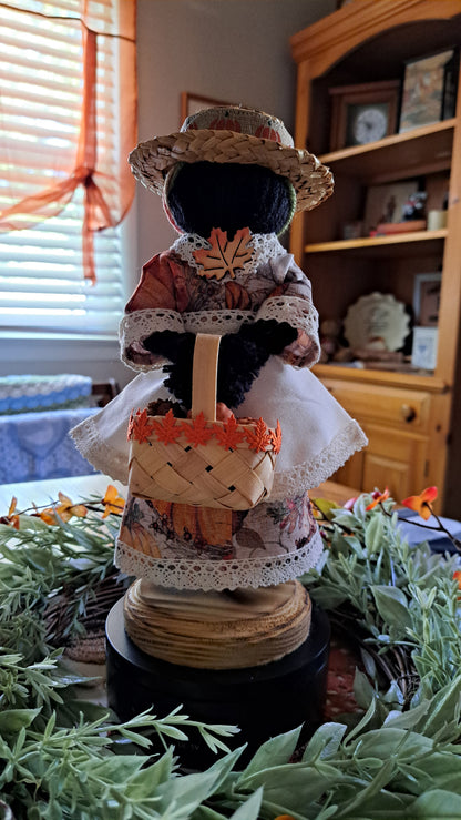 Maple with Basket Figure