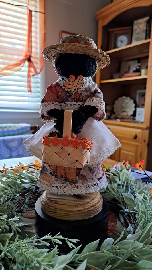 Maple with Basket Figure