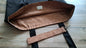 Coffee Vine Lined Black Bag