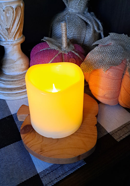 Reclaimed Cedar Wood Pumpkin
