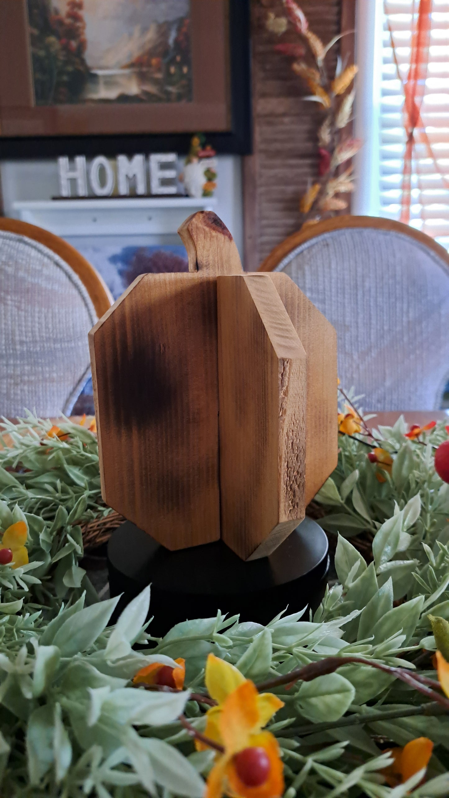 Wooden Pumpkin (short)