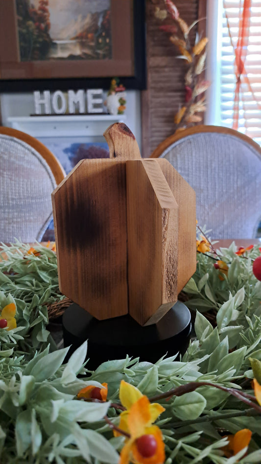 Wooden Pumpkin (short)
