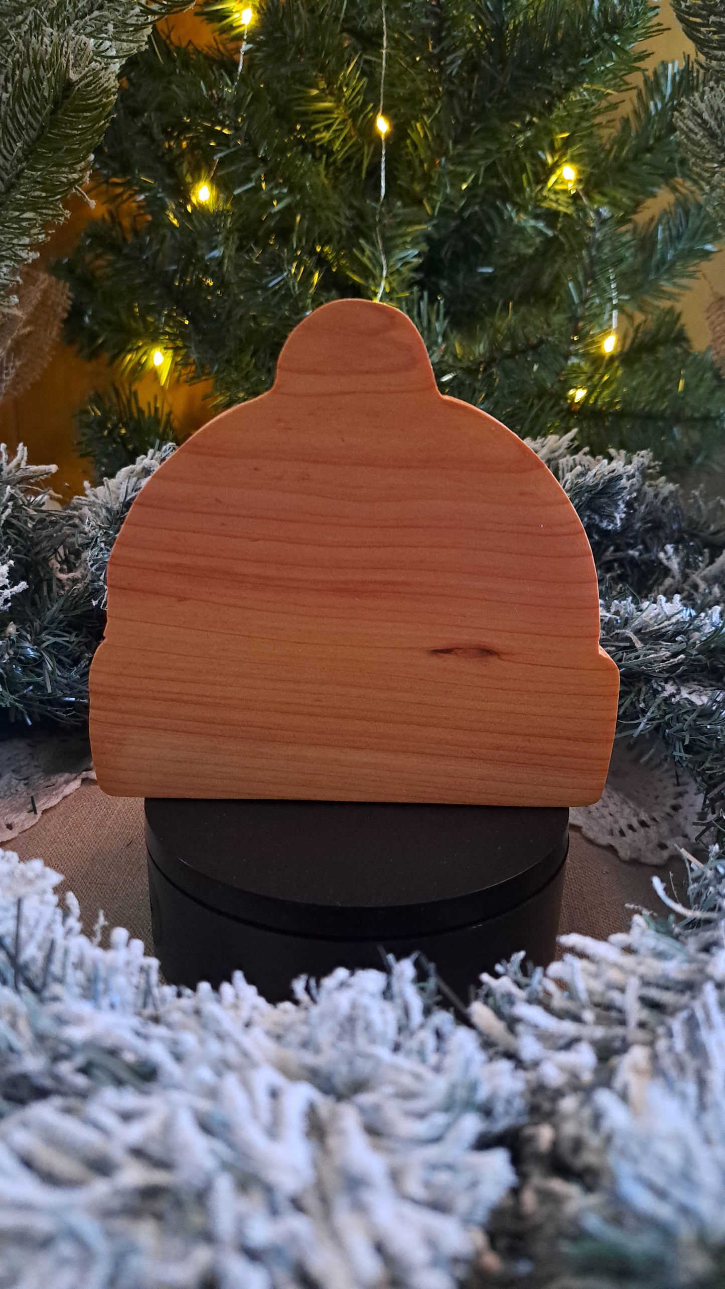Reclaimed Cedar Wood Winter Hat