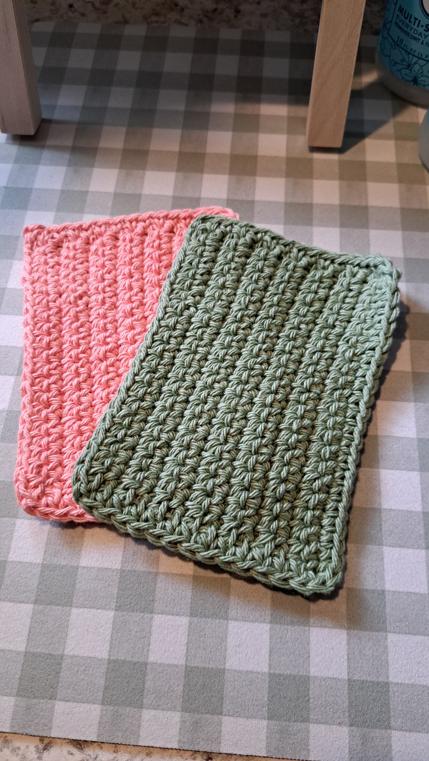 Crochet Dish Cloths (Country Garden)