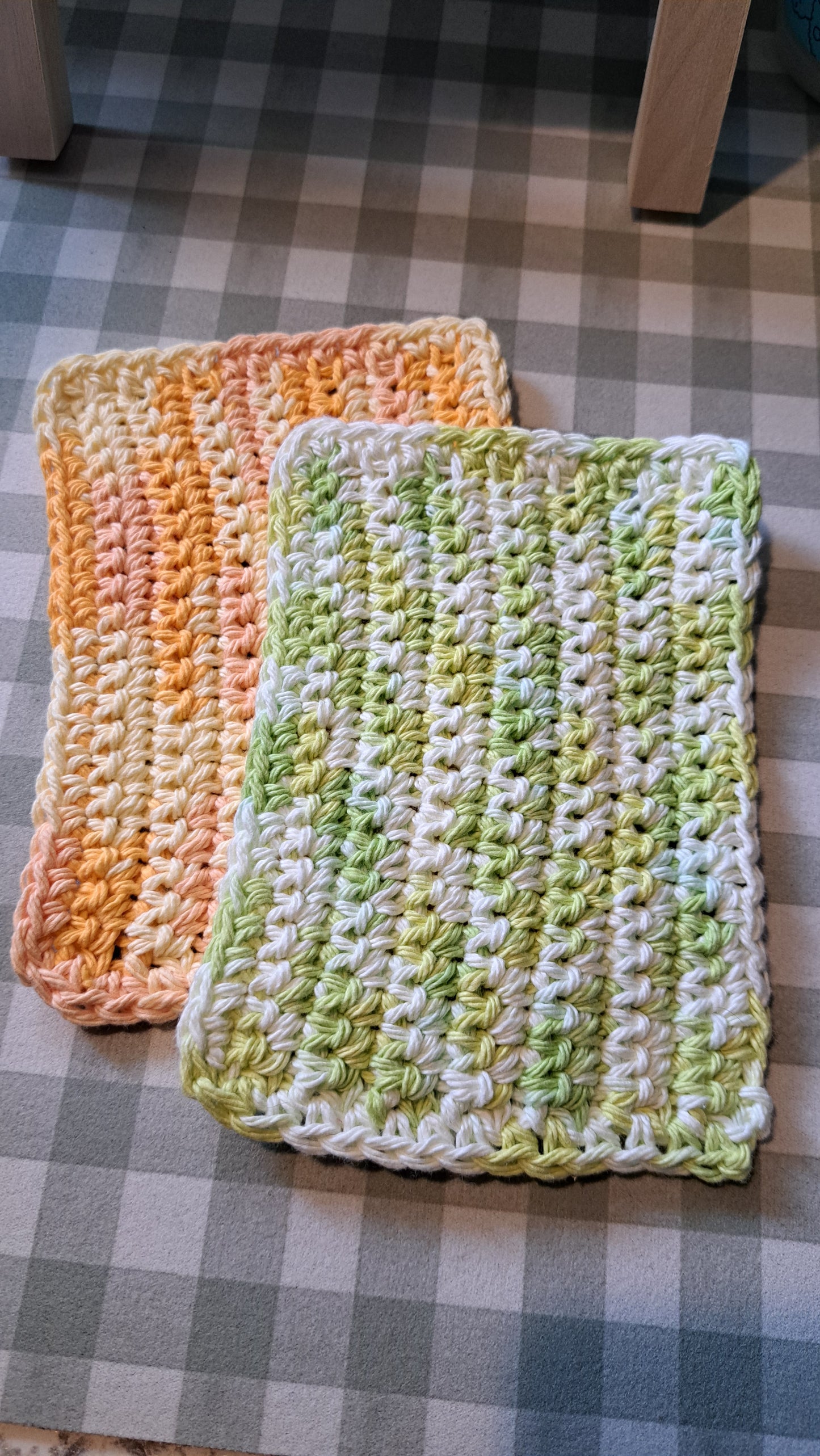 Crochet Dish Cloths (Citrus Grove)