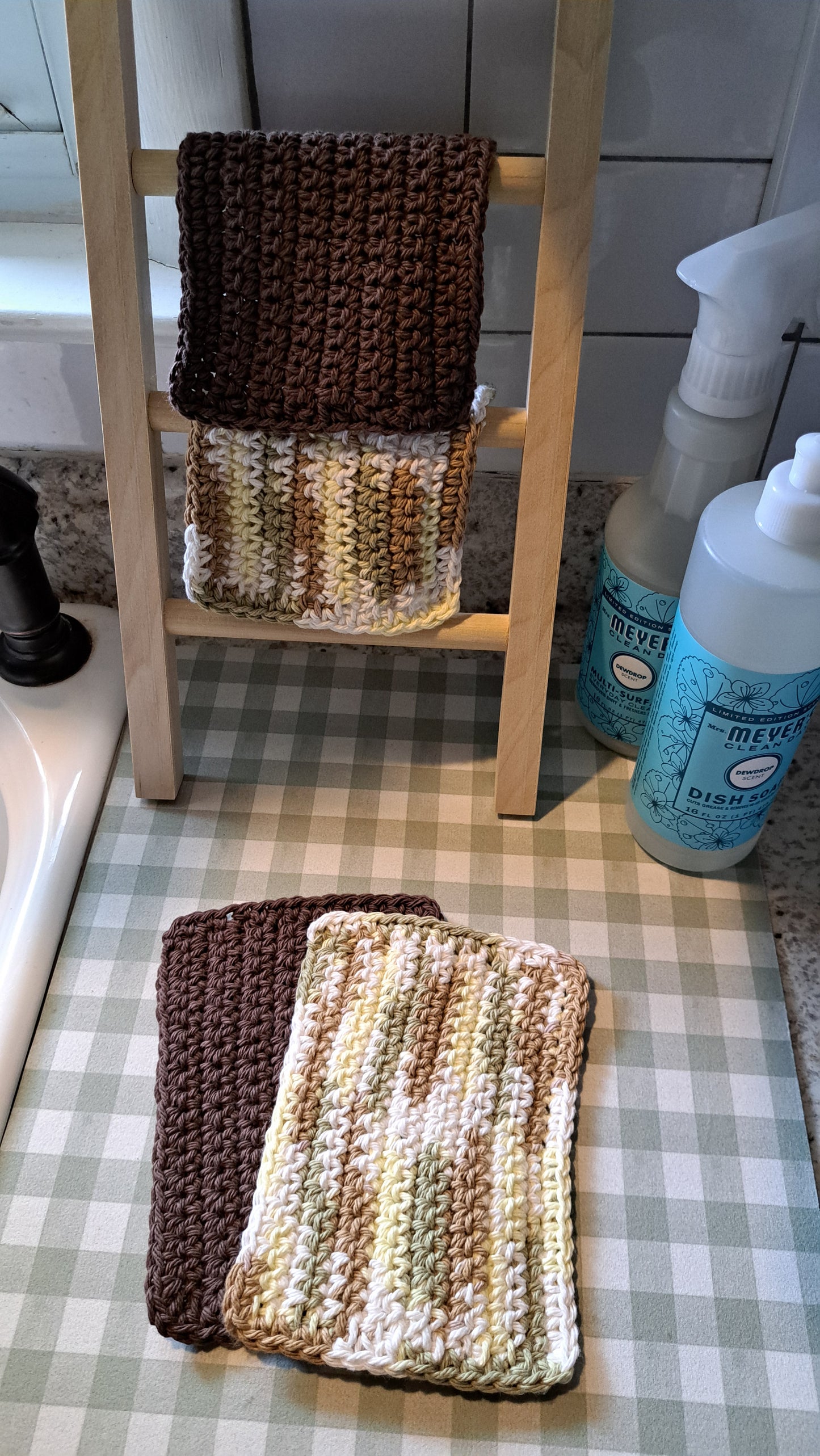 Crochet Dish Cloths (Willow & Moss)