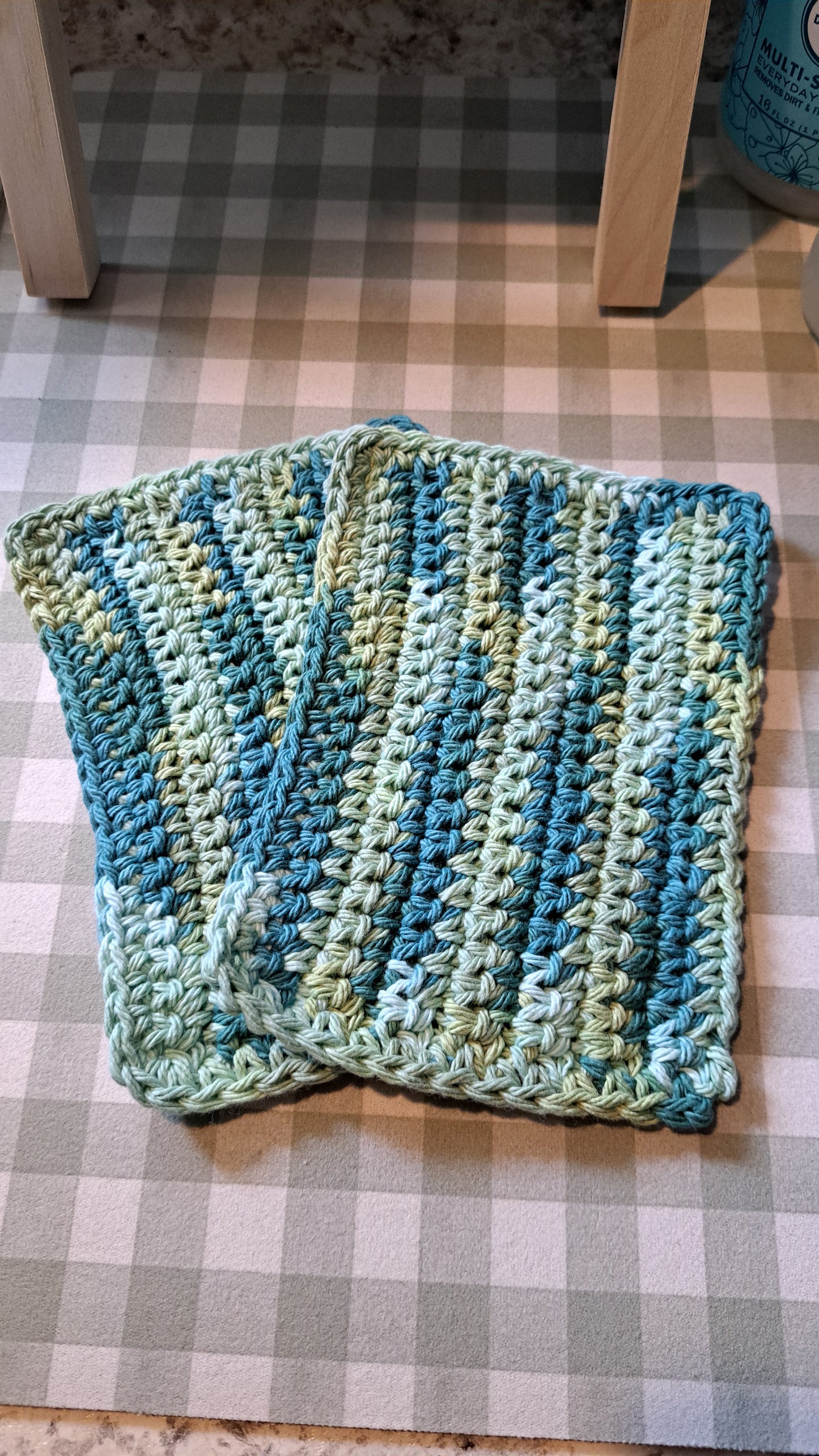 Crochet Dish Cloths (Mermaid)