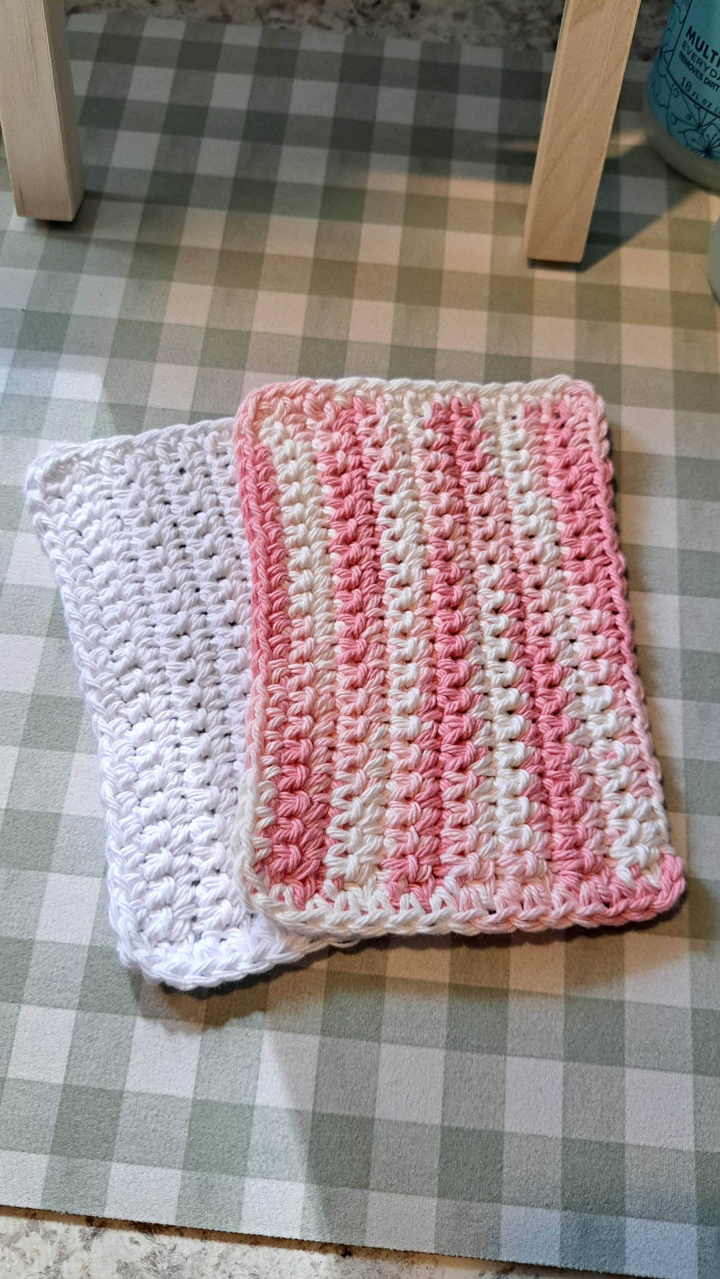 Crochet Dish Cloths (Petals in the Snow)
