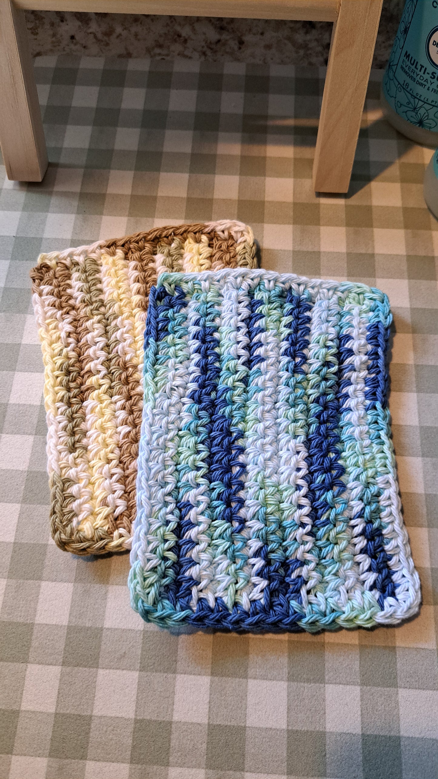 Crochet Dish Cloths (Wildflowers)