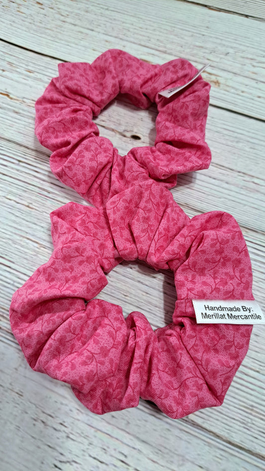Pink Vine Scrunchie Set of 2