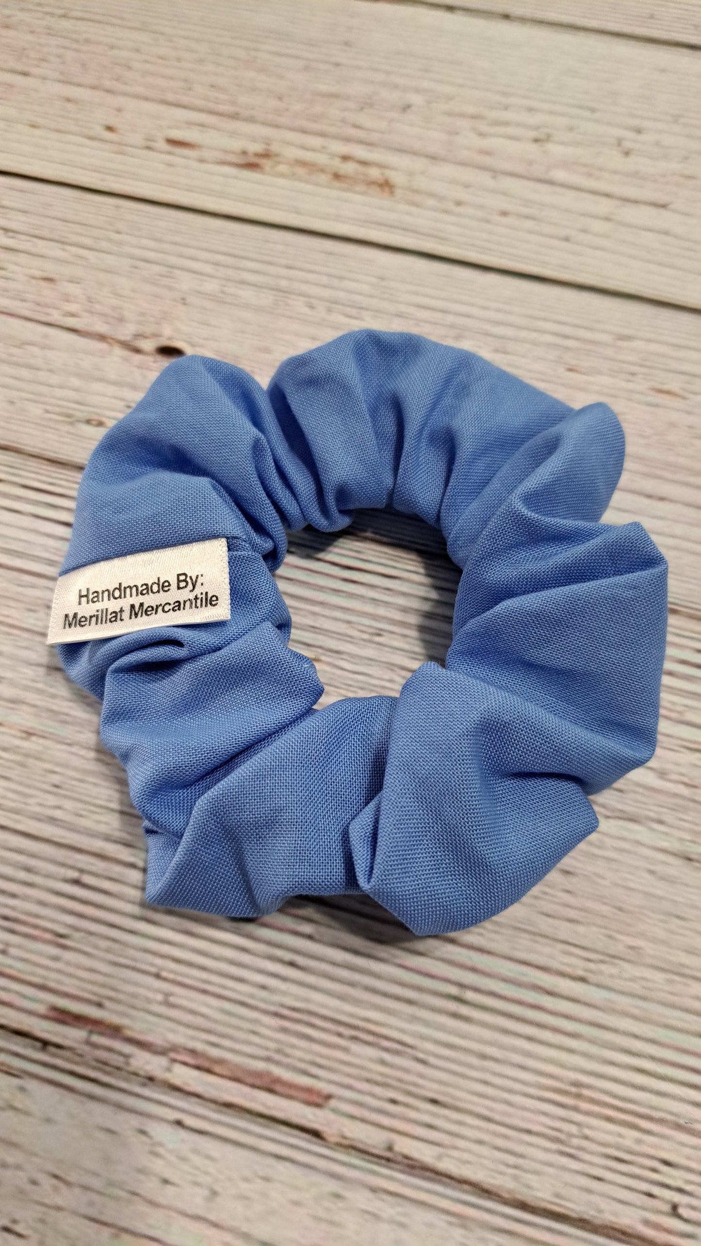Medium Blue Scrunchie Set of 2