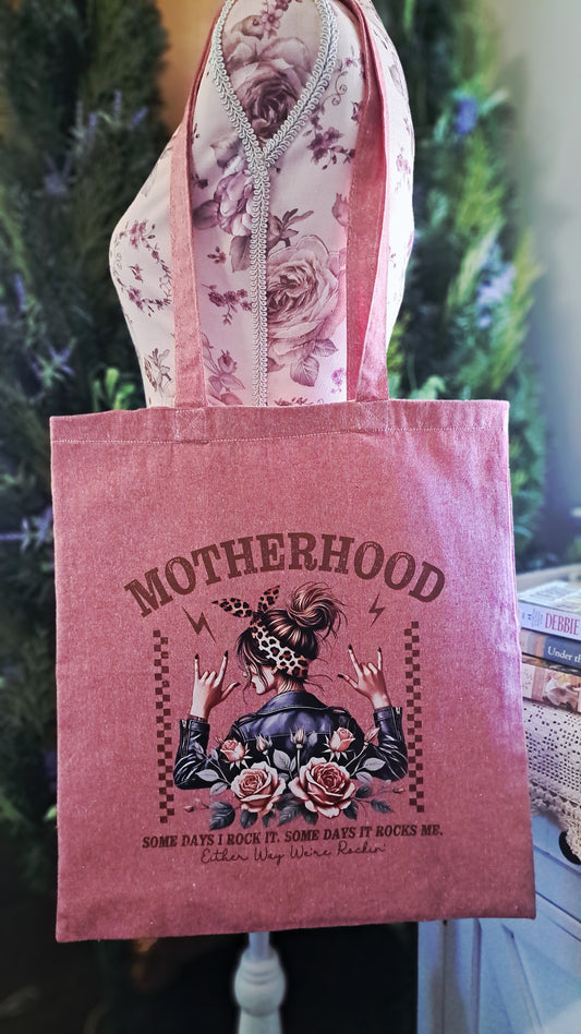 Rose Motherhood Tote Bag