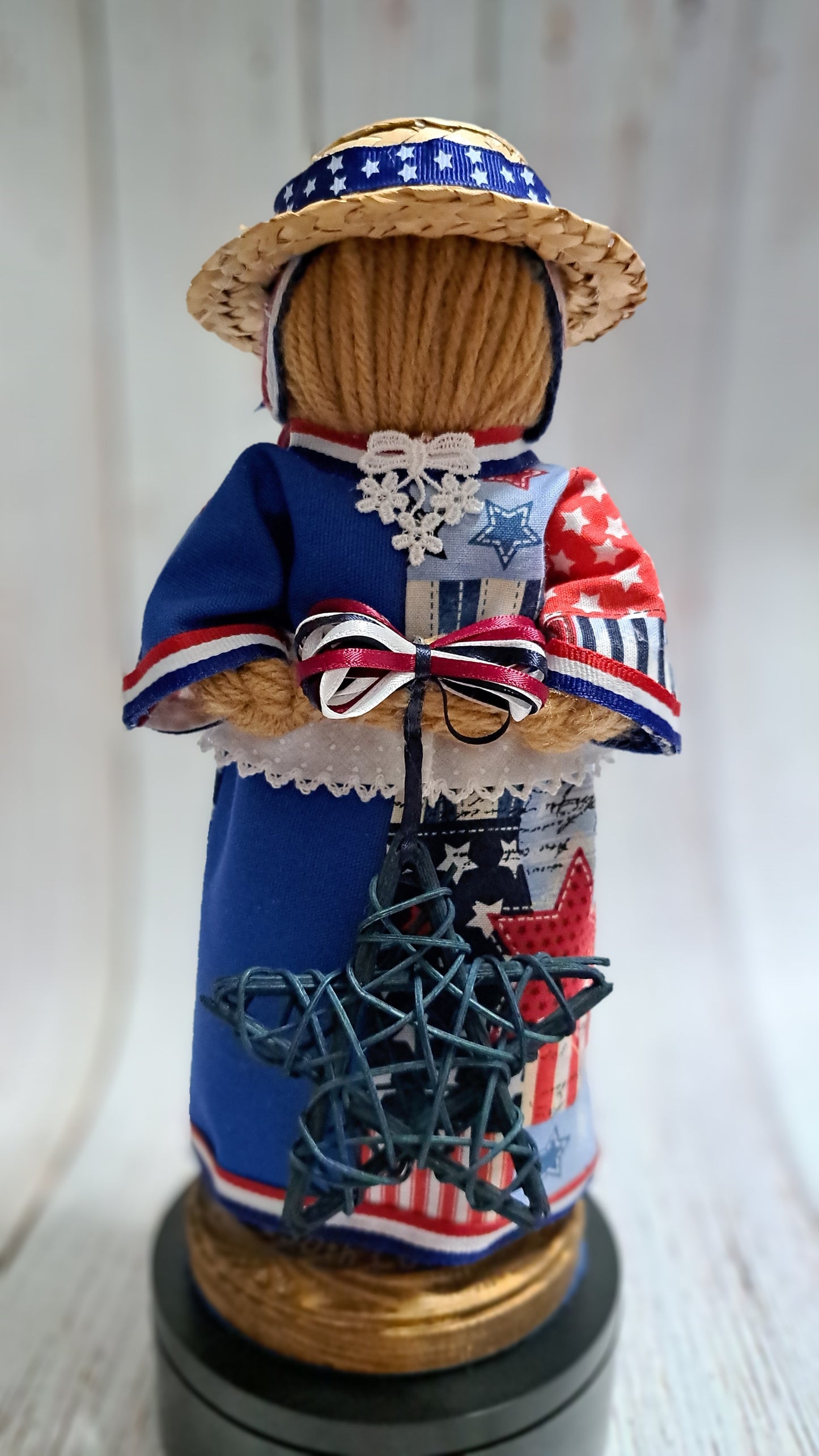 Handmade Yarn Doll Glory